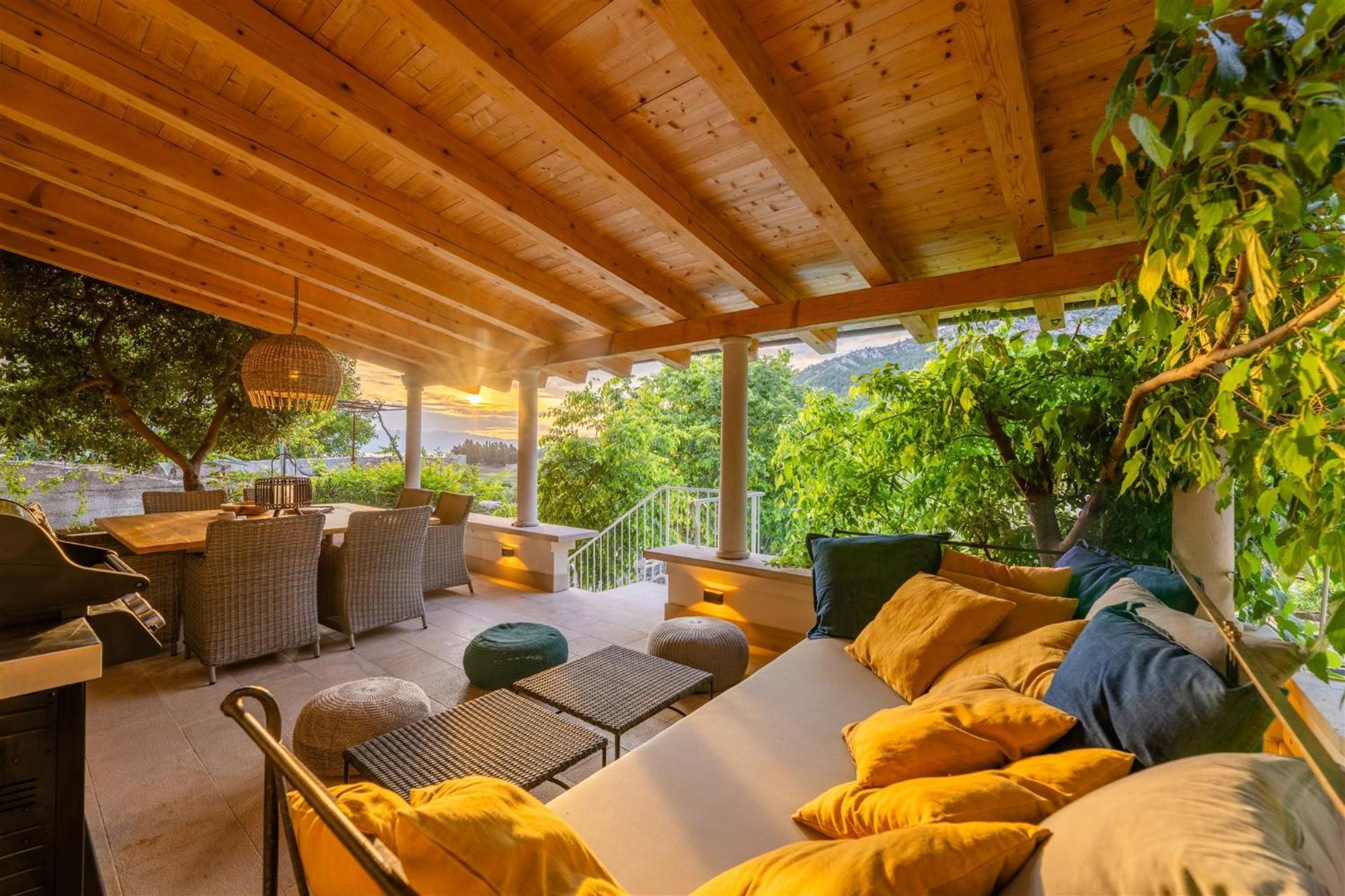 Dvor Pitve Villas 耶尔萨 外观 照片